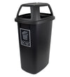 Large 90 Litre Open Top Recycling Bin