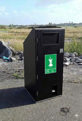 Large Outdoor Food Waste Wheelie Bin Cover