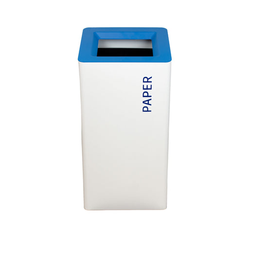Modern Metal Office Recycling Bins