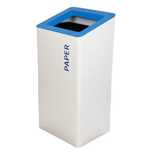 Modern Metal Office Recycling Bins