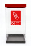 Clear Recycling Bins - 60 & 80 Litre Available