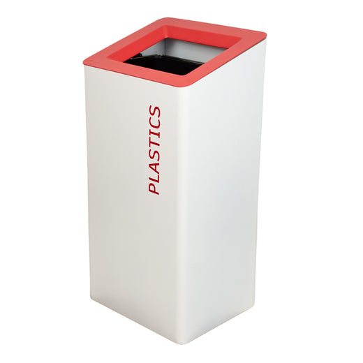 Modern Metal Office Recycling Bins