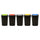 Plastic Push Lid Recycling Bin - 12 litre