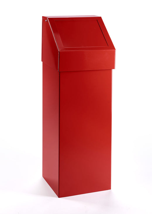 Fire Retardant 60 Litre Push Flap Bin