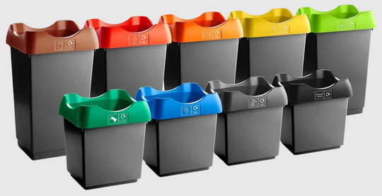 Colour Coded Recycling Bin