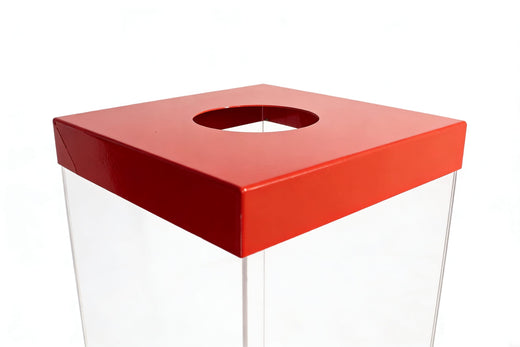 Clear Recycling Bins - 60 & 80 Litre Available