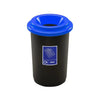 Round Open Top Recycling Bin - 50 Litre