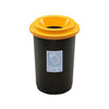 Round Open Top Recycling Bin - 50 Litre