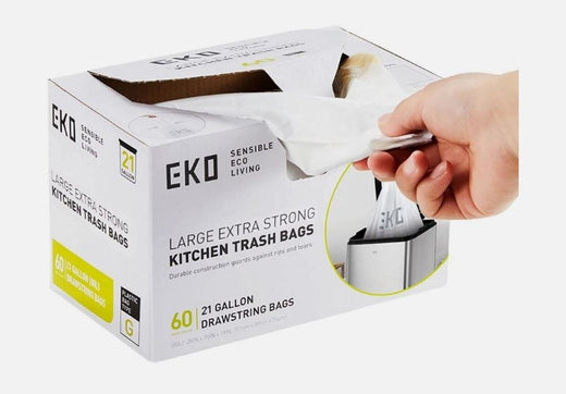 EKO Box of 60 Size G Drawstring Liners