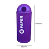 Slimline Classic Recycling Bin - 90 Litre