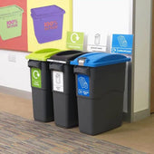 Smart Slim Profile Recycling Bins - 60 Litre Available