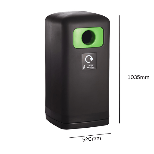 Outdoor Recycling Bin - 100 Litres