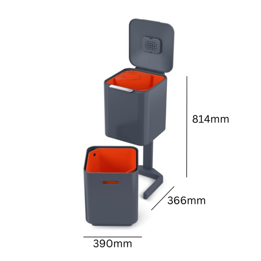 Joseph Joseph Totem Recycling Bin - 60 Litre