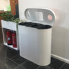 Torpedo Triple Lift Lid Recycling Station - 162 Litre