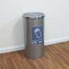 Torpedo Swing Lid Recycling Bin - Available in 3 Sizes