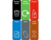 Tribu Trio Mini Recycling Station