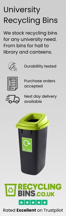 University Recycling Bins