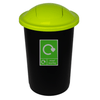 Round Push Lid 50L Recycling Bin