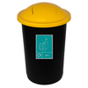 Round Push Lid 50L Recycling Bin