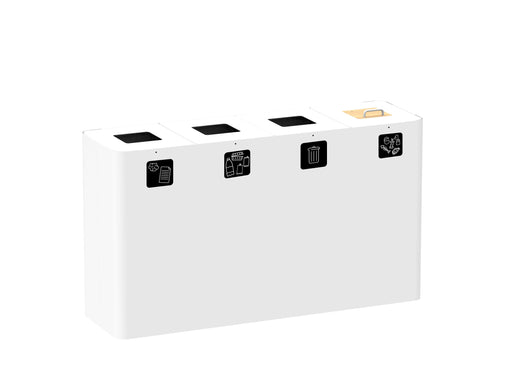 Venus Quad Recycling Bin 4 x 40L