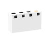Venus Quad Recycling Bin 4 x 40L