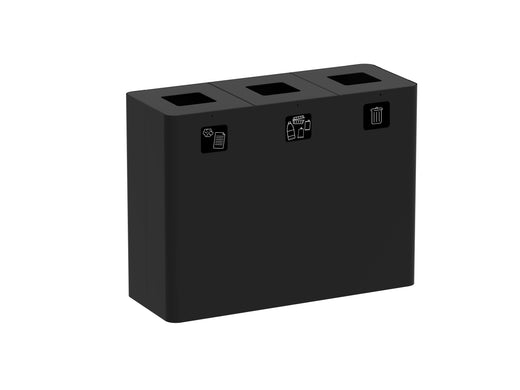 Venus Trio Recycling Bin - 3 x 60L