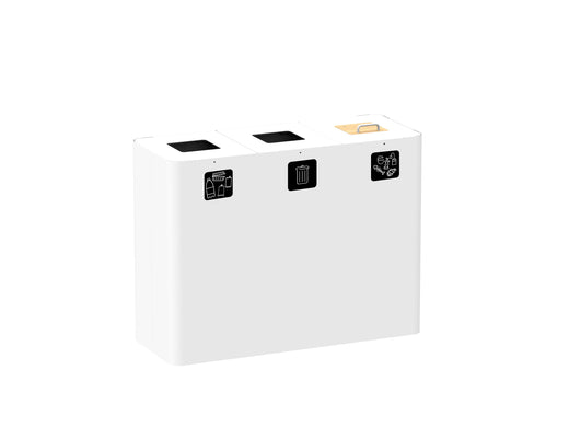 Venus Trio Recycling Bin - 3 x 60L