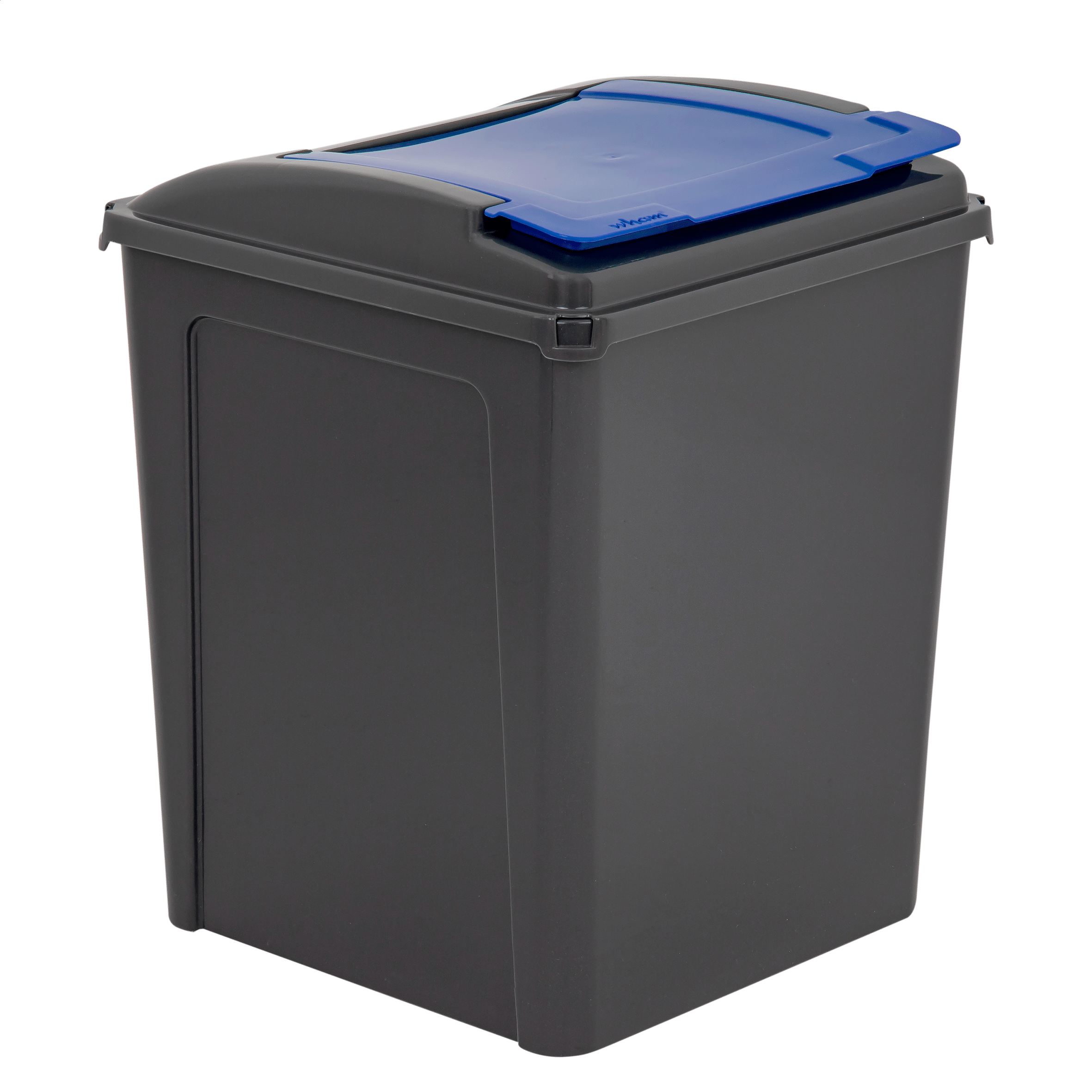 50 Litre Recycling Bin and Lid with Recycling Sticker - RecyclingBins