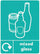 A5 Mixed Glass Recycling Sticker