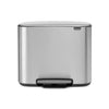 Brabantia Bo 2 Compartment Pedal Bin - Available in 4 Colours