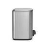 Brabantia Bo 2 Compartment Pedal Bin - Available in 3 Colours