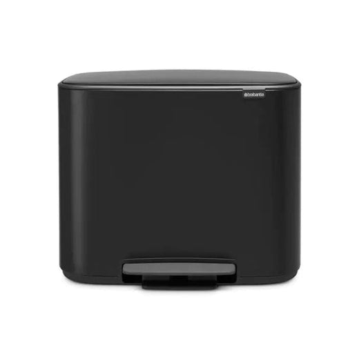 Brabantia Bo 2 Compartment Pedal Bin - Available in 3 Colours