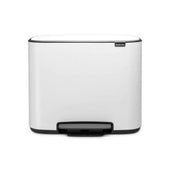 Brabantia Bo 2 Compartment Pedal Bin - Available in 3 Colours