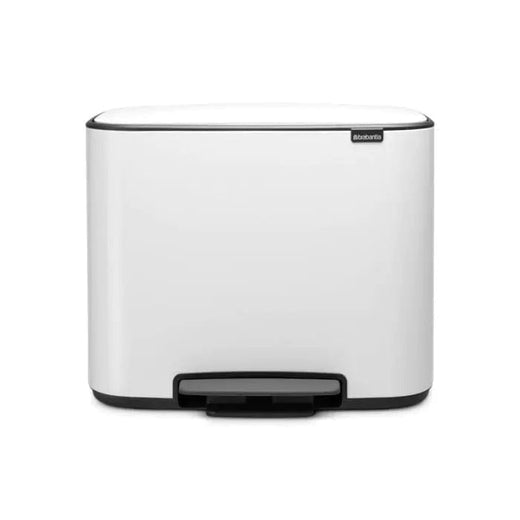 Brabantia Bo 2 Compartment Pedal Bin - Available in 4 Colours