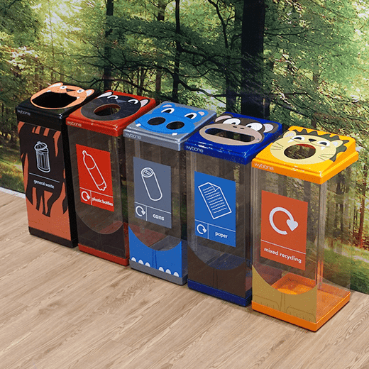 Novelty Animal Fun Bins - 60 Litre Available in 5 Animals