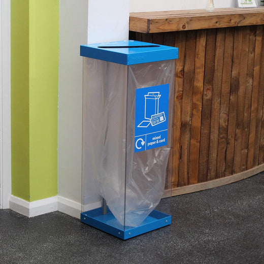 Single Box Cycle Recycling Bin - 60 and 80 Litre Available