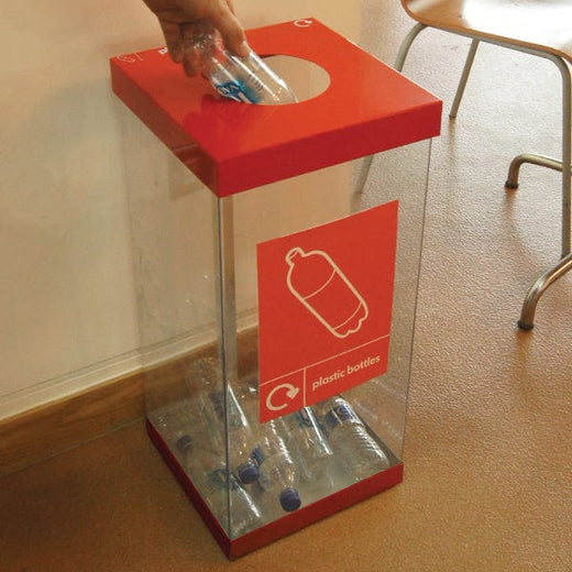 Single Box Cycle Recycling Bin - 60 and 80 Litre Available