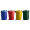 Coloured Outdoor Plastic Dustbin 110 Litres