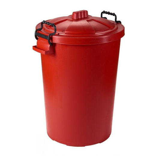 Coloured Outdoor Plastic Dustbin 85 Litres