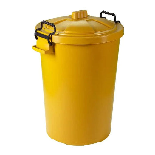 Coloured Outdoor Plastic Dustbin 85 Litres
