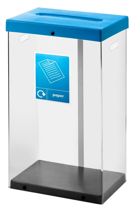 Clear Recycling Bins with Graphics - 60 & 80 Litre Available