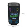 Blackboard Drinks Can Recycling Bin - 130 Litre