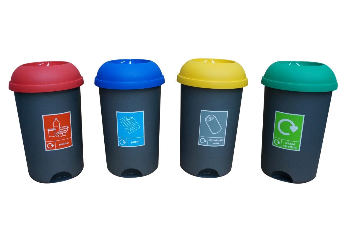 Open Top 50 Litre Recycling Bin Free Next Day Delivery