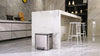 EcoCasa Dual Compartment Recycling Bin - 2x15 Litre