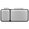 EcoCasa Triple Compartment Recycling Bin - 3 x 15 Litre