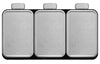 Ecocasa 3 Compartment Kitchen Recycling Bin - 3 x 20 Litre