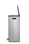 EcoCasa II Foot Pedal 2x20 Litre Recycling Bin