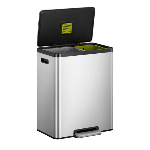 EcoCasa 2 Compartment Recycling Bin - 36 + 24 Litre