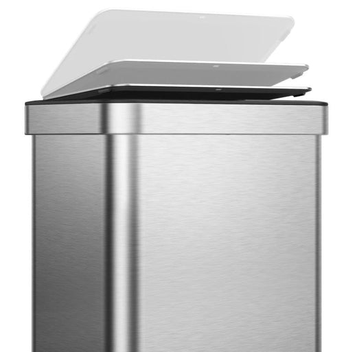 Econova 2 Compartment Kitchen Sensor Recycling Bin - 2 x 35 Litre