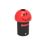Novelty Emoji Recycling Bins